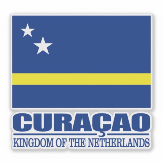 Curacao Sticker (Voorkant)