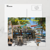 Curacao Strand Ansichtkaart Briefkaart (Voorkant / Achterkant)