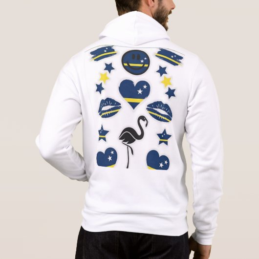 Curaçao-strand Hoodie (Achterkant)