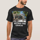 Curaçao-strand T-shirt (Voorkant)