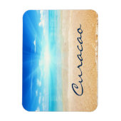 Curaçao strandzonsopgang magneet (Verticaal)