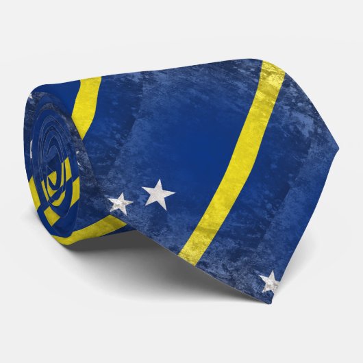 Curacao Stropdas (Opgerold)