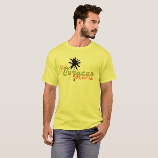 Curaçao T-shirt (Voorkant volledig)
