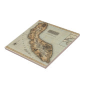 Curaçao Tegeltje (Zijkant)