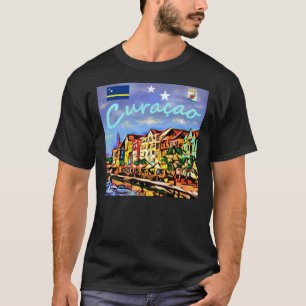 Curacao Travel Poster T-shirt