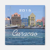Curacao Travel Seaside Koelkast Magnet Verander Ja (Voorkant)