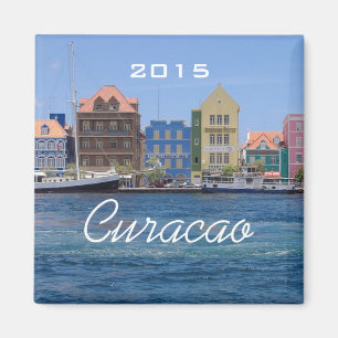 Curacao Travel Seaside Koelkast Magnet Verander Ja