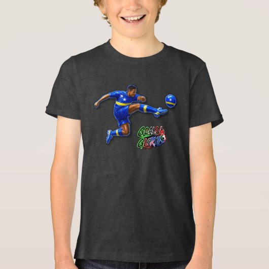 Curaçao Tri-Blend Shirt (Voorkant)