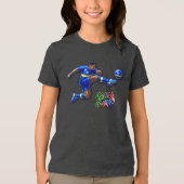 Curaçao Tri-Blend Shirt (Voorkant)