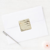 Curacao Vierkante Sticker (Envelop)