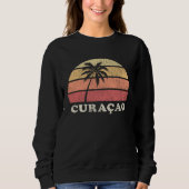 Curaçao Vintage 70s Retro Throwback Trui (Voorkant)
