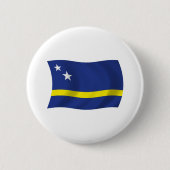 Curaçao-vlag Button (Voorkant)