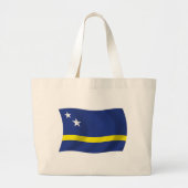 Curaçao-vlag Canvas tas (Voorkant)