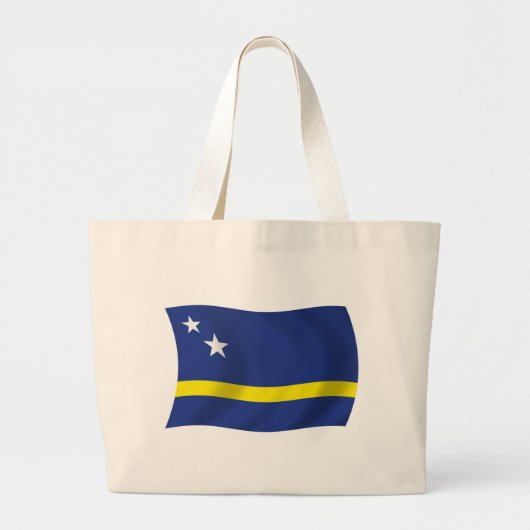 Curaçao-vlag Canvas tas (Voorkant)