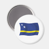 Curaçao Vlag Magneet (Voorkant / Achterkant)