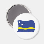 Curaçao Vlag Magneet (Voorkant / Achterkant)