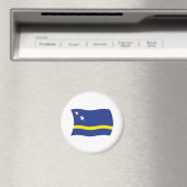Curaçao Vlag Magneet (Insitu (Vaatwasser))