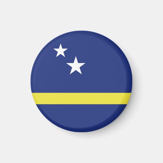 Curaçao vlag magneet (Voorkant)
