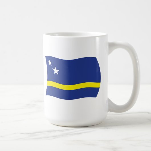 Curaçao Vlag Mok (Rechts)