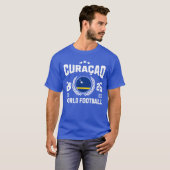 Curacao Voetbal 2026 T-shirt (Voorkant volledig)