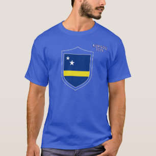Curaçao voetbalfan tee t-shirt