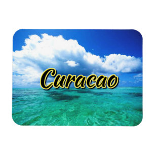 Curacao zeehemel magneet