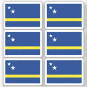 Curaçaoan flag sticker (Voorkant)