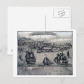 CuracaoPanoramic MapCuracao, Nederland Briefkaart (Voorkant / Achterkant)