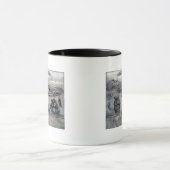 CuracaoPanoramic MapCuracao, Nederland Mok (Midden)