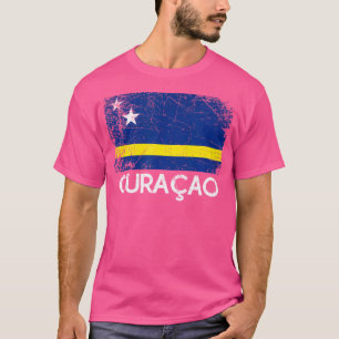 Curaçaose vlag gemaakt in Curaçao Gift T-shirt