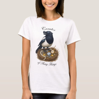 Curator of Shiny Things – Magpie Bling ELGIS T-shirt