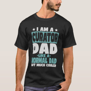 Curator papa koeler dan normaal t-shirt