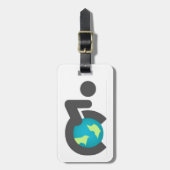 Curb Free Bagagelabel (Voorkant verticaal)