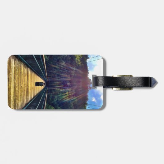 Curb Free Bagagelabel (Achterkant horizontaal)