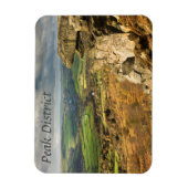 Curbar Edge uitzicht, Peak District souvenir foto Magneet (Verticaal)