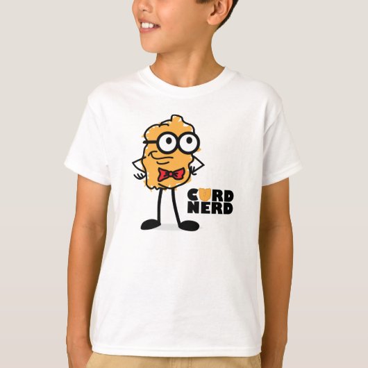 Curd Nerd T-shirt (Voorkant)