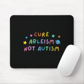 Cure Ableism Not Autism Autism Awareness Cute  Muismat (Met muis)