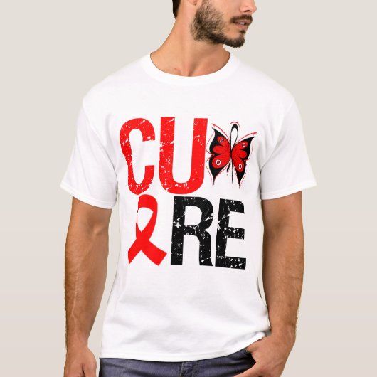 Cure AIDS T-shirt (Voorkant)