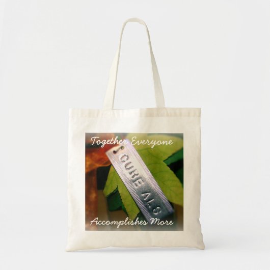 CURE ALS BAG TOTE BAG (Voorkant)