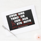 CURE...APS RECHTHOEKIGE STICKER (Envelop)