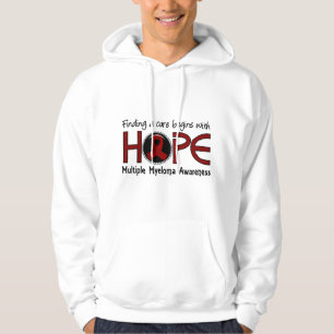 Cure begint met Hope 5 Multiple Myeloma Hoodie