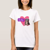 Cure Berner Gift Berner Berg Hond Groot Hart T-shirt (Voorkant)