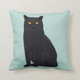 Cure Black Cat pillow decor katdame giften Kussen