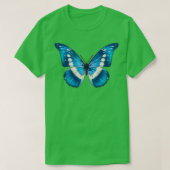 Cure Blue Butterfly T-shirt (Design voorkant)