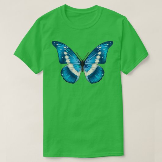 Cure Blue Butterfly T-shirt (Design voorkant)