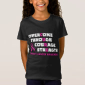 CURE... Borstkanker T-shirt (Voorkant)