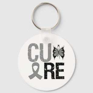 Cure Brain Cancer Sleutelhanger