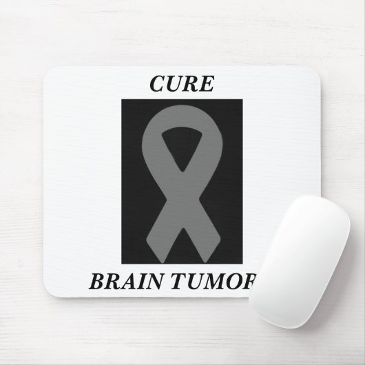 CURE BRAIN TUMORS MOUSEPAD MUISMAT (Met muis)