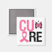 Cure Breast Cancer Magneet (Voorkant / Achterkant)