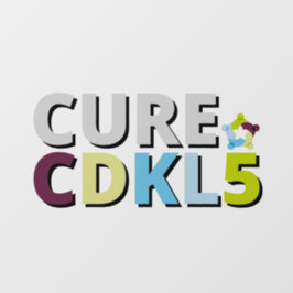 Cure CDKL5 Window Cling Raamsticker